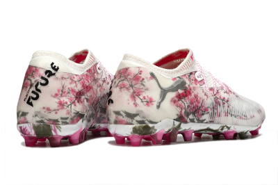 Puma Future 8 Ultimate MG Football Boots - Beige/Black/Pink
