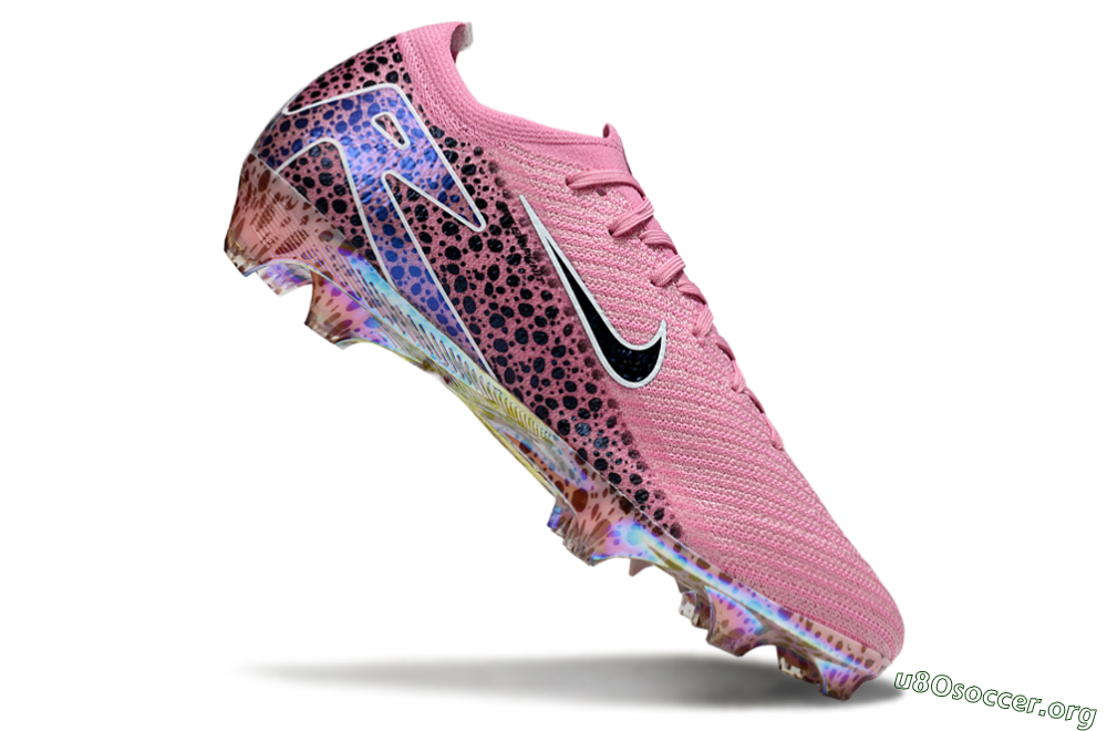 Nike Air Zoom Mercurial Vapor 16 Elite FG Football Boots - Pink/Black/White 4