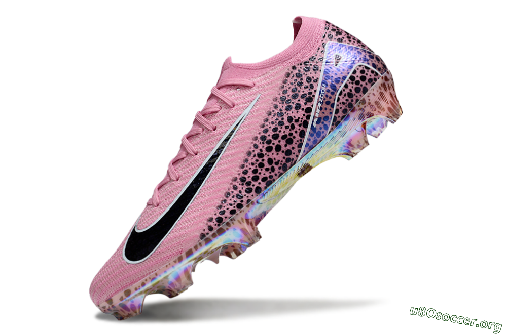 Nike Air Zoom Mercurial Vapor 16 Elite FG Football Boots - Pink/Black/White 5