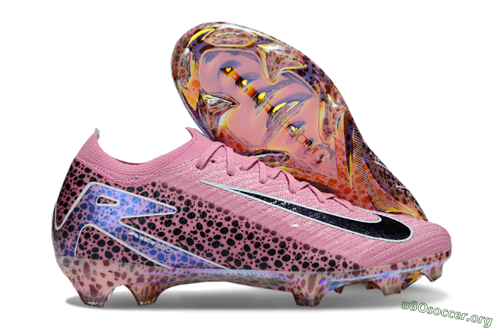 Nike Air Zoom Mercurial Vapor 16 Elite FG Football Boots - Pink/Black/White 2