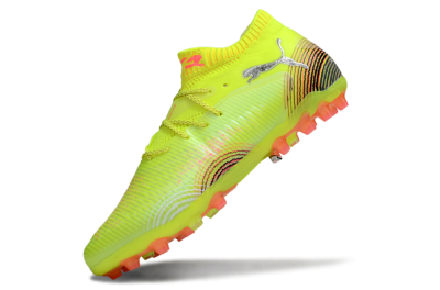 Puma Future 8 Ultimate MG Football Boots - Yellow/Black/Red