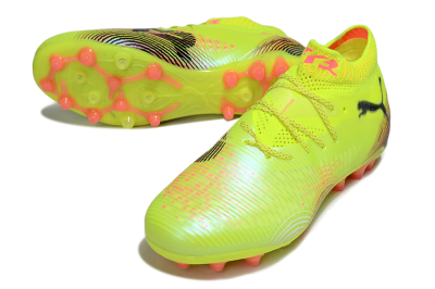 Puma Future 8 Ultimate MG Football Boots - Yellow/Black/Red