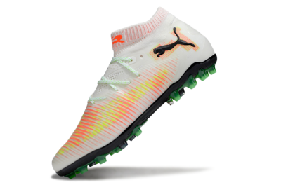 Puma Future 8 Ultimate MG Football Boots - White/Red/Blue