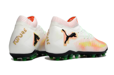Puma Future 8 Ultimate MG Football Boots - White/Red/Blue
