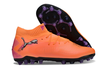 Puma Future 8 Ultimate MG Football Boots - Red/Black/Pink