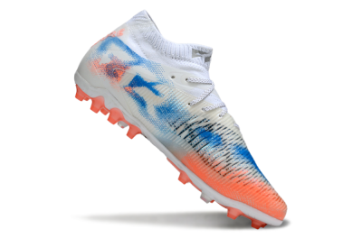 Puma Future 8 Ultimate MG Football Boots - White/Red/Blue