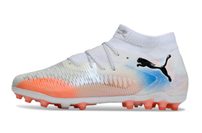 Puma Future 8 Ultimate MG Football Boots - White/Red/Blue