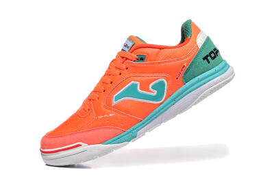 Joma Top Flex IC Football Shoes - Red/Jade/White