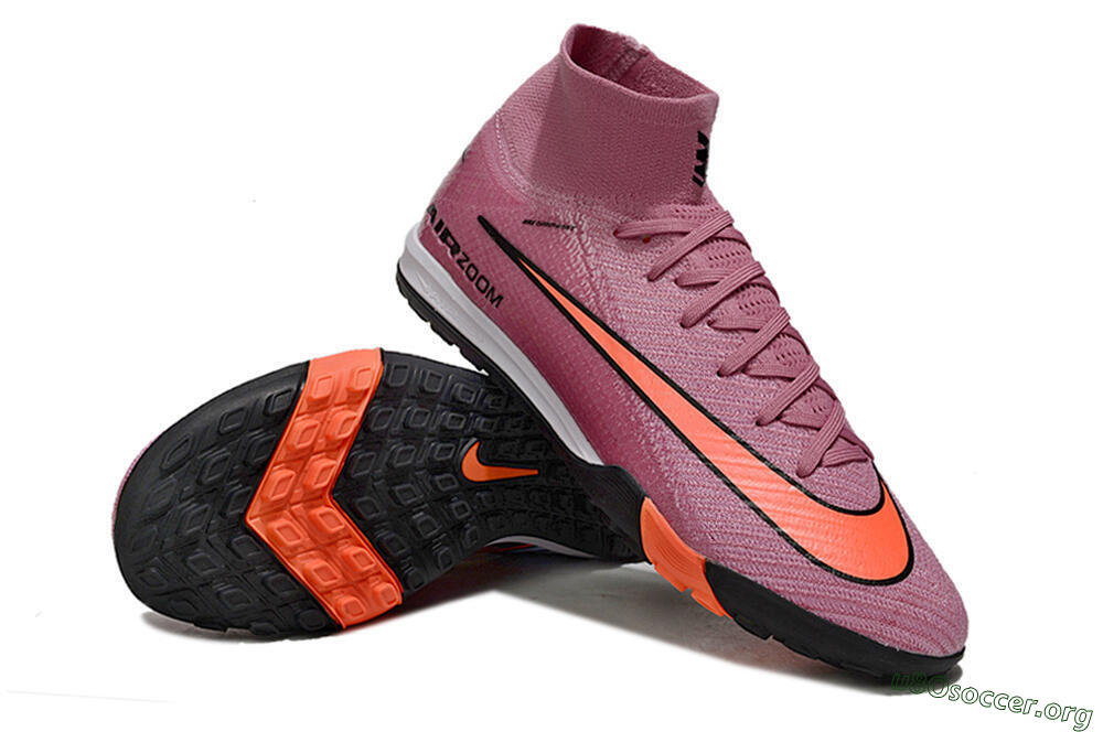 Nike Air Zoom Mercurial Superfly 10 Elite TF Football Shoes - Red/Black/White 4