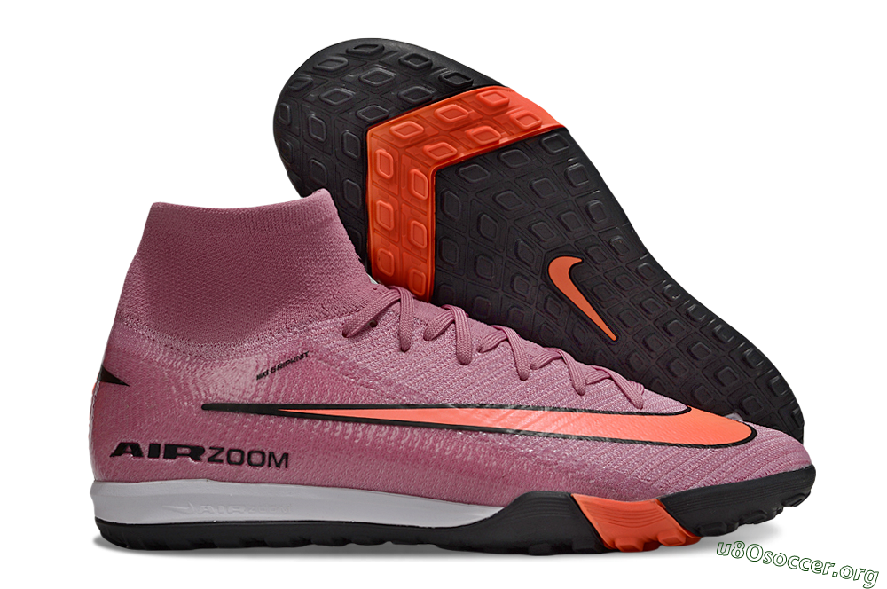 Nike Air Zoom Mercurial Superfly 10 Elite TF Football Shoes - Red/Black/White 2