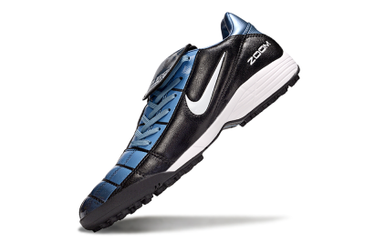 Nike Air Zoom Total 90 III TF Football Shoes - Black/Blue/White