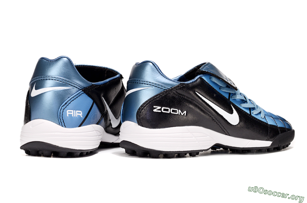 Nike Air Zoom Total 90 III TF Football Shoes - Black/Blue/White 6