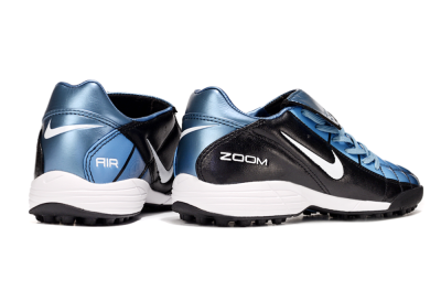 Nike Air Zoom Total 90 III TF Football Shoes - Black/Blue/White