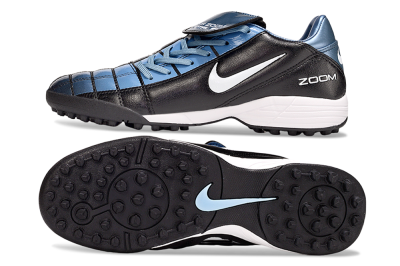 Nike Air Zoom Total 90 III TF Football Shoes - Black/Blue/White