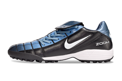 Nike Air Zoom Total 90 III TF Football Shoes - Black/Blue/White