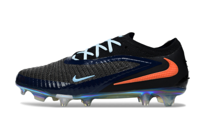 Nike Phantom 6 Low Elite FG Football Boots - Black/Blue/Red