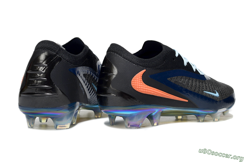 Nike Phantom 6 Low Elite FG Football Boots - Black/Blue/Red 6