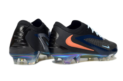 Nike Phantom 6 Low Elite FG Football Boots - Black/Blue/Red