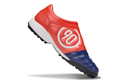 Nike Total 90 III TF Football Shoes - Blue/White/Red