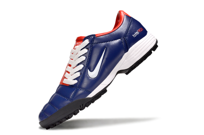 Nike Total 90 III TF Football Shoes - Blue/White/Red