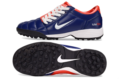 Nike Total 90 III TF Football Shoes - Blue/White/Red