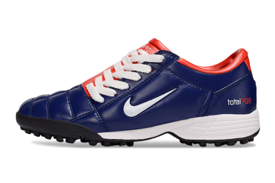 Nike Total 90 III TF Football Shoes - Blue/White/Red