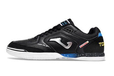 Joma Top Flex IC Football Shoes - Black/Silver/Blue