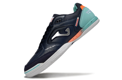 Joma Top Flex IC Football Shoes - Black/Silver/Jade