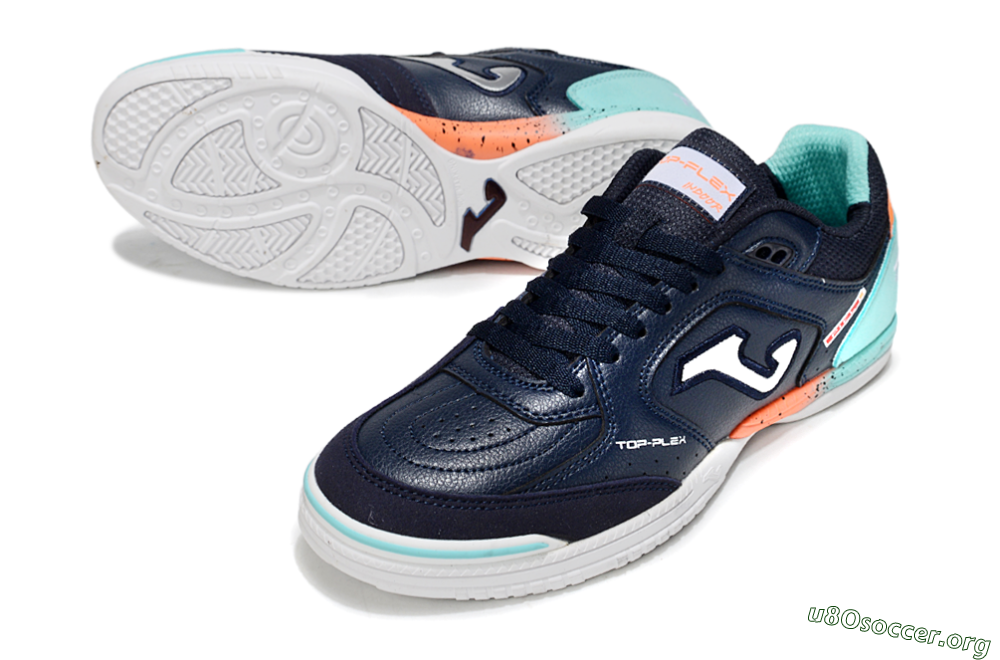 Joma Top Flex IC Football Shoes - Black/Silver/Jade 0