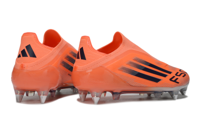 Adidas F50 Elite Laceless SG Football Boots - Red/Black/Silver
