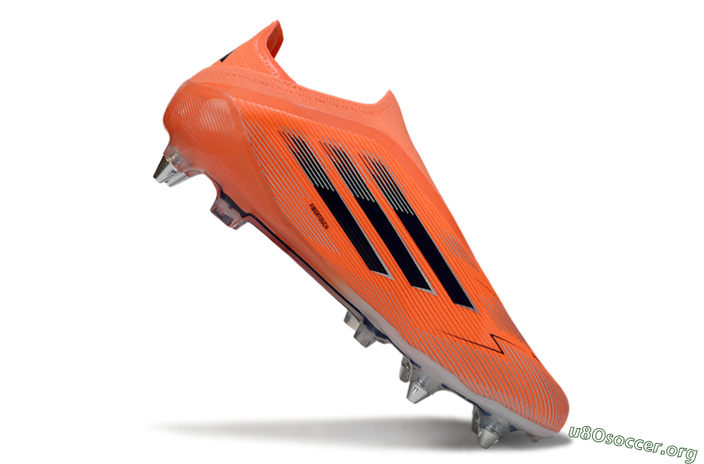 Adidas F50 Elite Laceless SG Football Boots - Red/Black/Silver 4