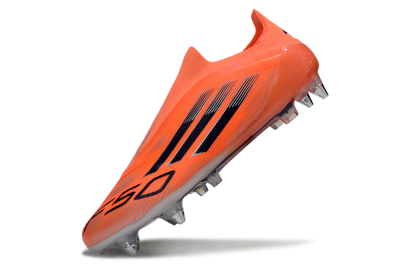 Adidas F50 Elite Laceless SG Football Boots - Red/Black/Silver