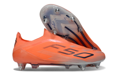 Adidas F50 Elite Laceless SG Football Boots - Red/Black/Silver