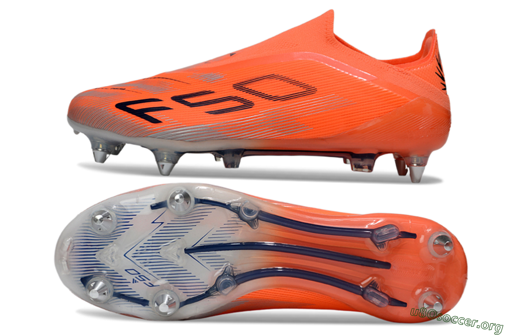 Adidas F50 Elite Laceless SG Football Boots - Red/Black/Silver 1