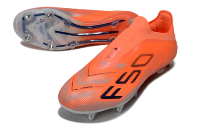 Adidas F50 Elite Laceless SG Football Boots - Red/Black/Silver