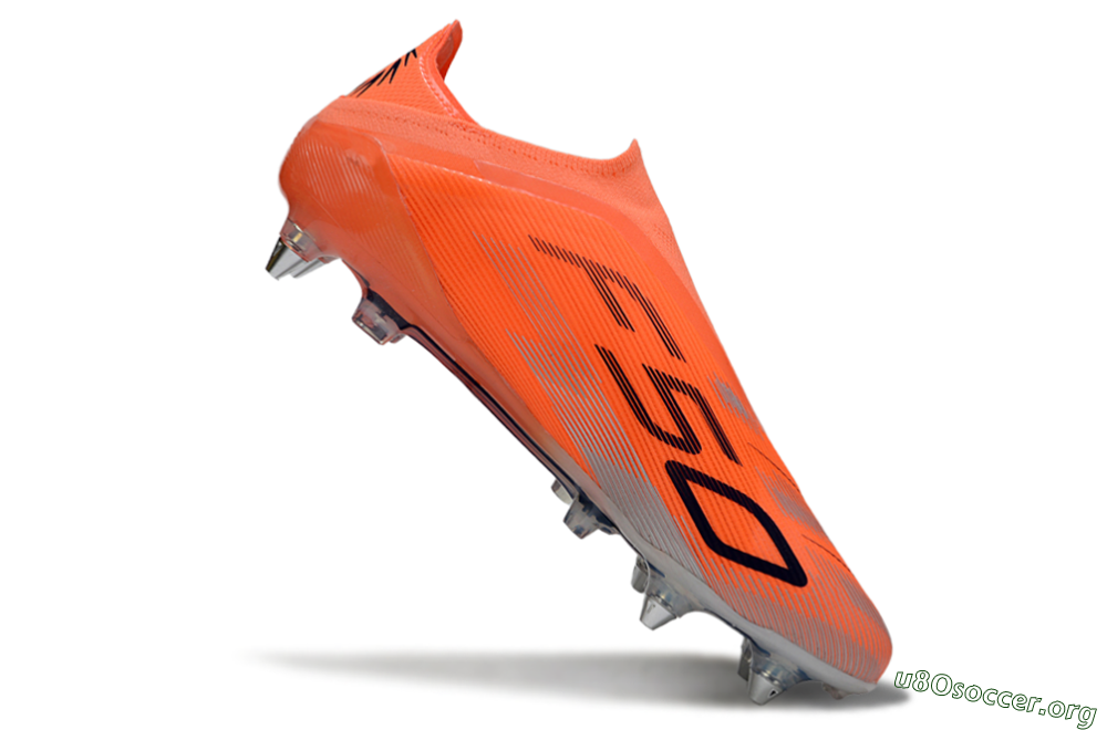 Adidas F50 Elite Laceless SG Football Boots - Red/Black/Silver 4