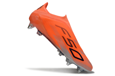 Adidas F50 Elite Laceless SG Football Boots - Red/Black/Silver