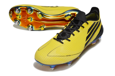 Adidas F50 Elite SG Football Boots - Yellow/Black/Gold