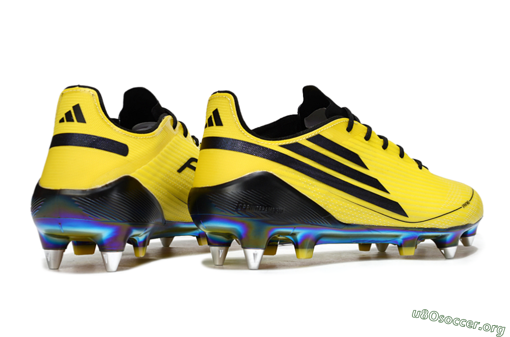 Adidas F50 Elite SG Football Boots - Yellow/Black/Gold 6