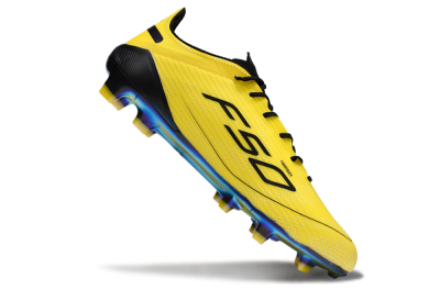 Adidas F50 Elite FG Football Boots - Yellow/Black/Gold