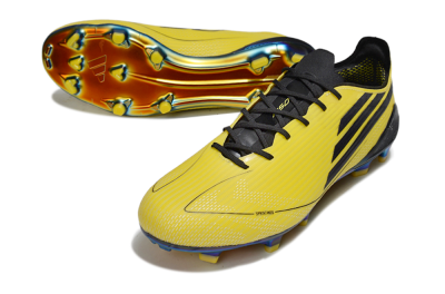Adidas F50 Elite FG Football Boots - Yellow/Black/Gold