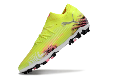Puma Future 8 Ultimate MG Football Boots - Yellow/Pink/Black