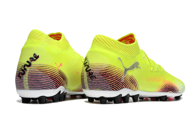 Puma Future 8 Ultimate MG Football Boots - Yellow/Pink/Black