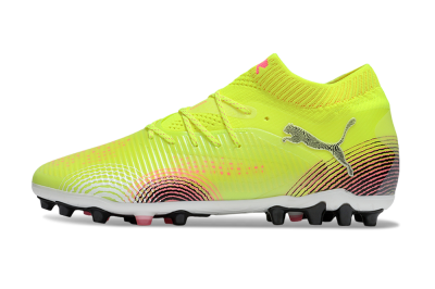Puma Future 8 Ultimate MG Football Boots - Yellow/Pink/Black