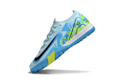 Nike Air Zoom Mercurial Vapor 16 Elite TF Football Shoes - Blue/Black/Yellow