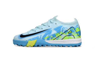 Nike Air Zoom Mercurial Vapor 16 Elite TF Football Shoes - Blue/Black/Yellow