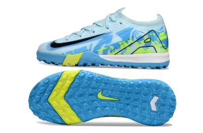 Nike Air Zoom Mercurial Vapor 16 Elite TF Football Shoes - Blue/Black/Yellow