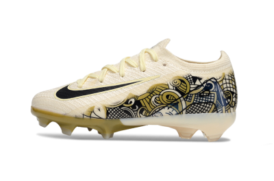 Nike Air Zoom Mercurial Vapor 16 Elite FG Football Boots - Beige/Black/Brown