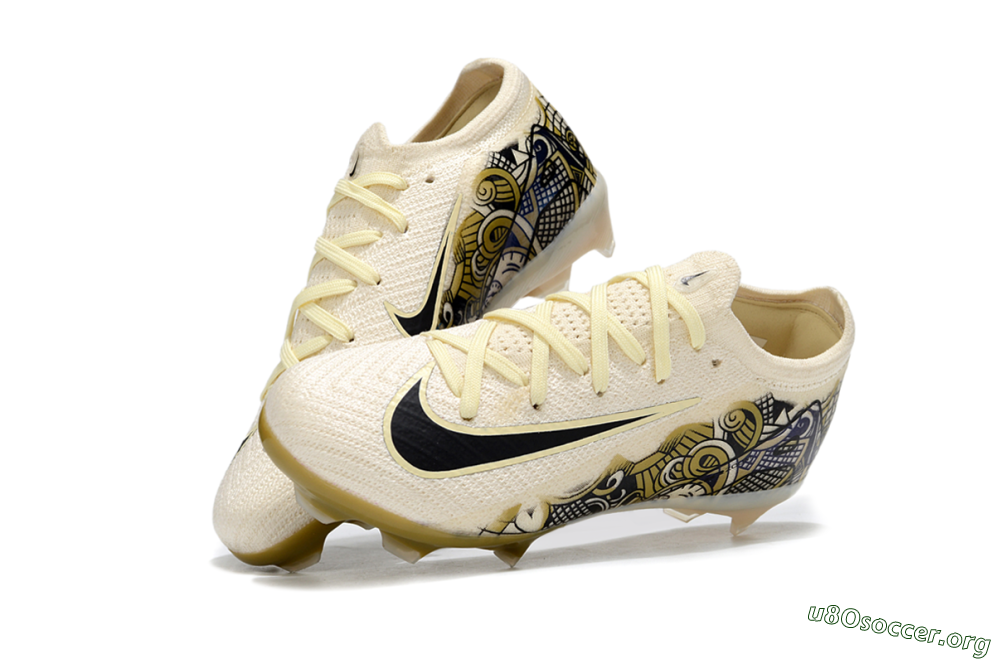 Nike Air Zoom Mercurial Vapor 16 Elite FG Football Boots - Beige/Black/Brown 3