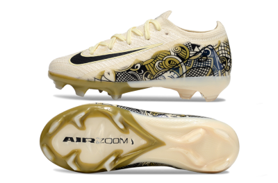 Nike Air Zoom Mercurial Vapor 16 Elite FG Football Boots - Beige/Black/Brown